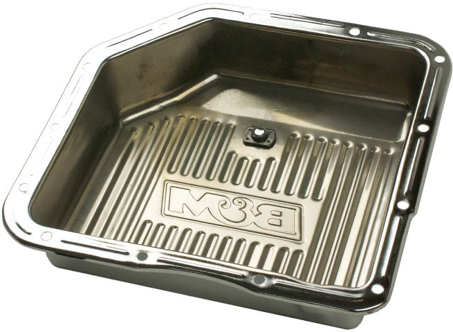 TRANSMISSION PAN & FILTER,TH350,CHROME