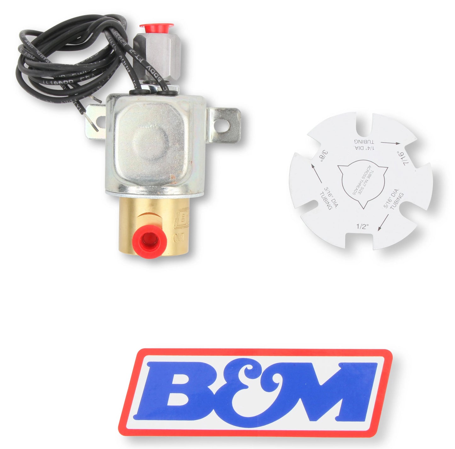 LAUNCH CONTROL SOLENOID,ZINC PLATED STEEL,1/8-INCH NPT INLET/OUTLET