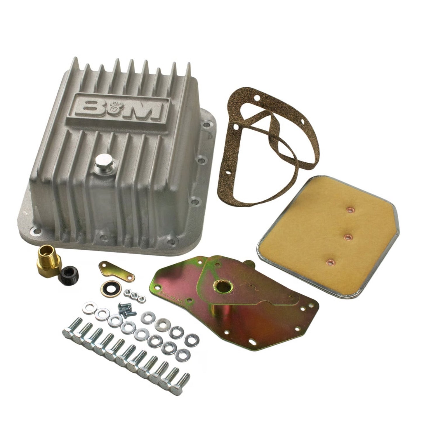 HI-TEK DEEP TRANSMISSION PAN,ALUMINUM,FORD C4