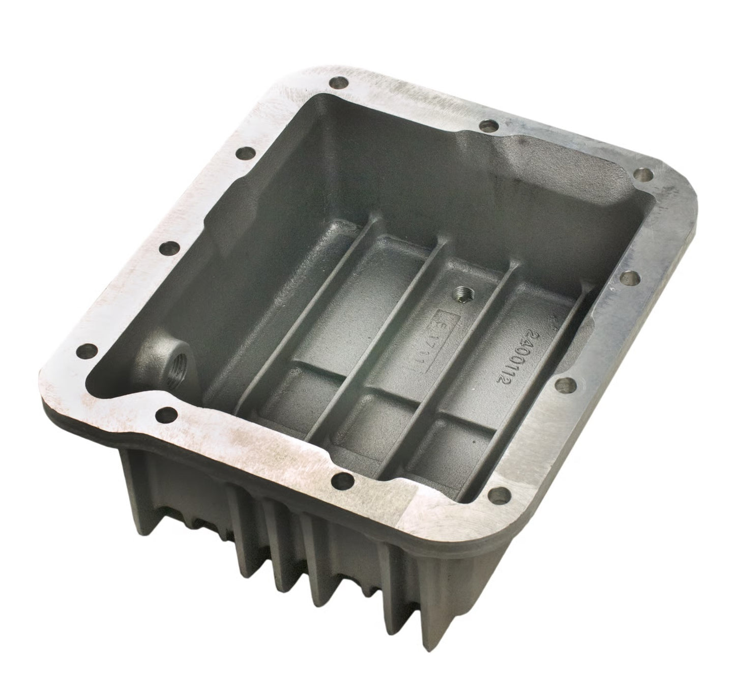 HI-TEK DEEP TRANSMISSION PAN,ALUMINUM,FORD C4
