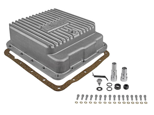 HI-TEK DEEP TRANSMISSION PAN,ALUMINUM,GM TH700R4/4L60/4L60E/4L65E