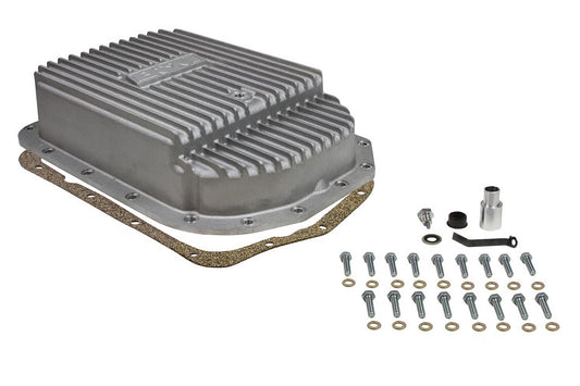 HI-TEK DEEP TRANSMISSION PAN,ALUMINUM,GM 4L80E