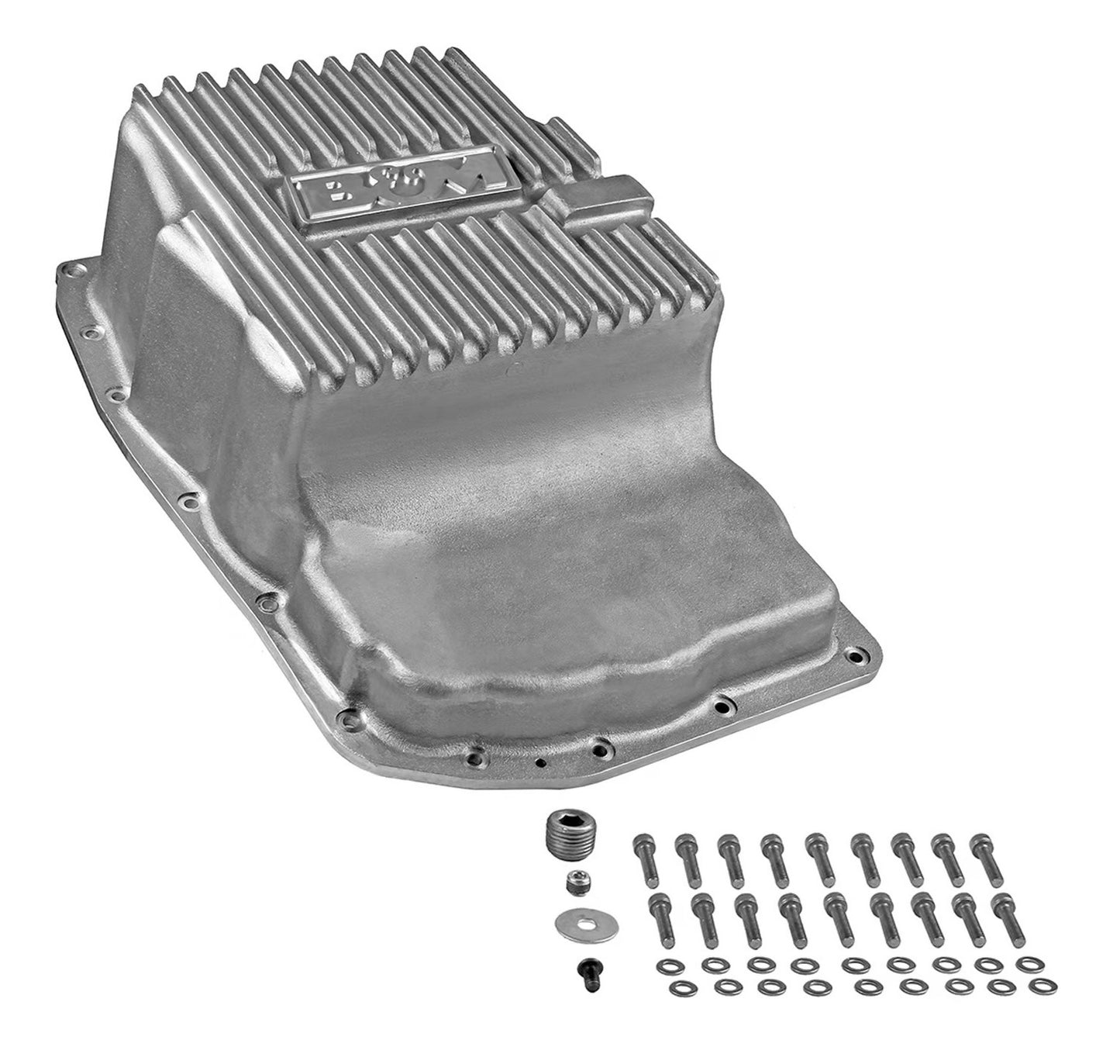 HI-TEK DEEP TRANSMISSION PAN,07-22 GM 1500,6L80E,ALUM