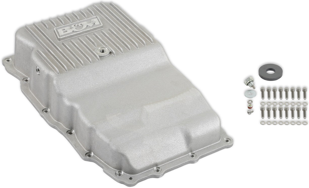 HI-TEK DEEP TRANSMISSION PAN,17-23 GM TRUCKS & SUV,10L80