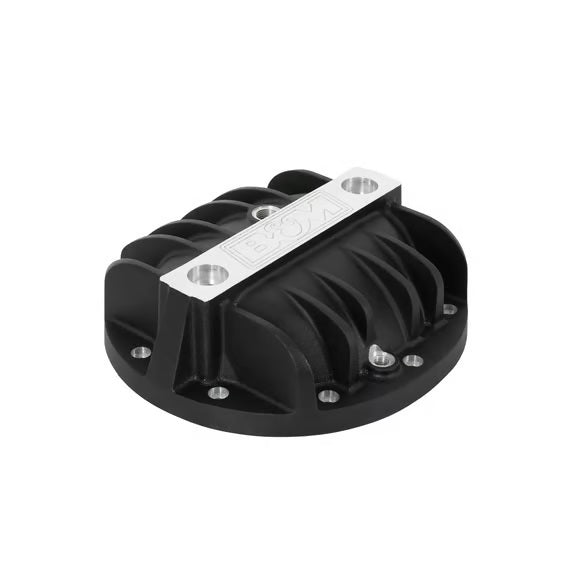 HI-TEK ALUMINUM DIFFERENTIAL COVER,GM 8.2"/8.5"/8.6" 10-BOLT,BLACK