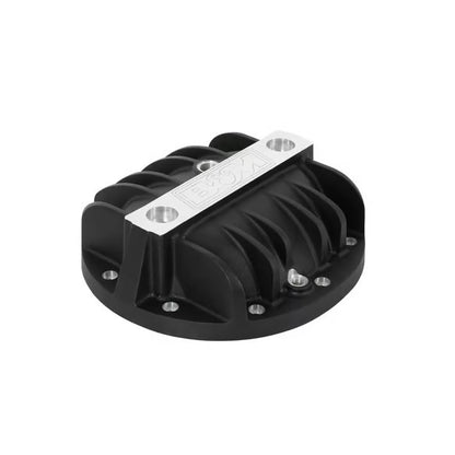 HI-TEK ALUMINUM DIFFERENTIAL COVER,GM 8.2"/8.5"/8.6" 10-BOLT,BLACK