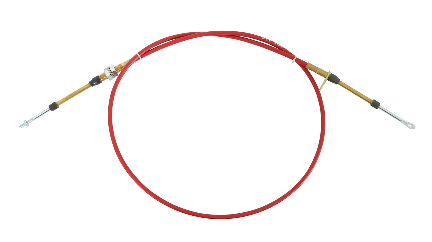 PERFORMANCE SHIFTER CABLE FOR B&M SHIFTERS,5 FT,RED