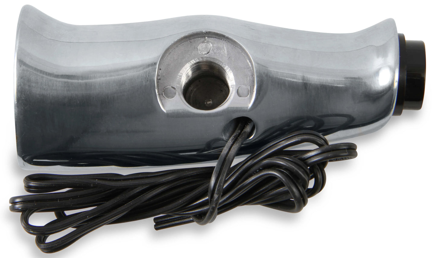 UNIVERSAL T-HANDLE WITH 12V SWITCH,BRUSHED,THREADED