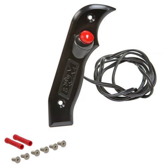 MAGNUM GRIP SIDE PLATE WITH 12V BUTTON,RIGHT,BLACK