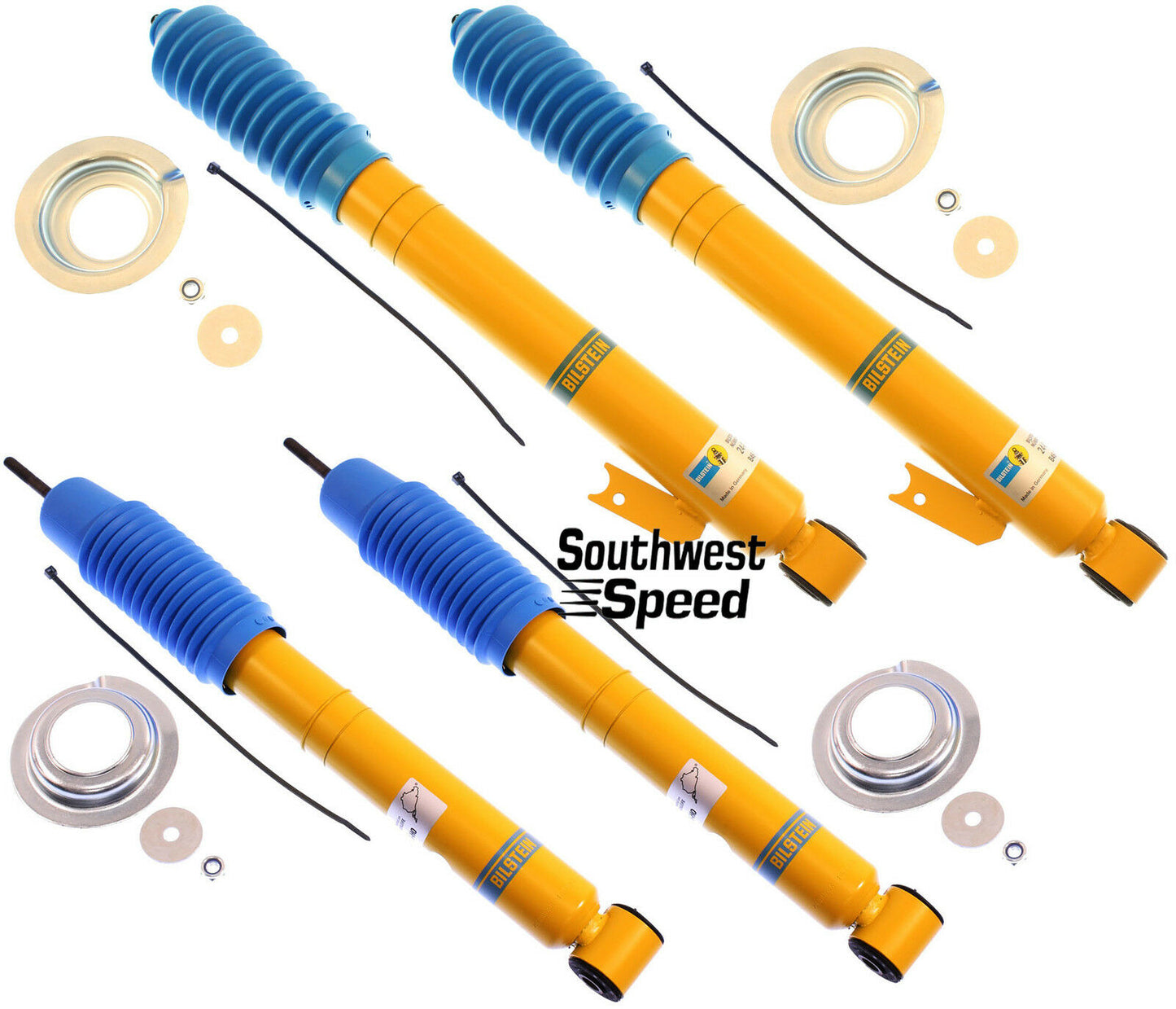 BILSTEIN SHOCK ABSORBER SET,1991-2002 ACURA NSX,B6 MONOTUBE SHOCKS