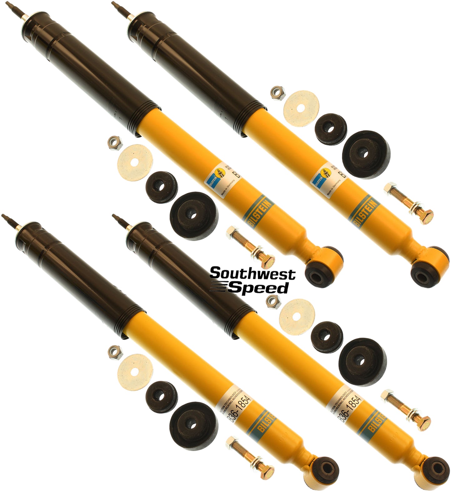 BILSTEIN SHOCK ABSORBER SET,94-00 MERCEDES-BENZ C280,B8
