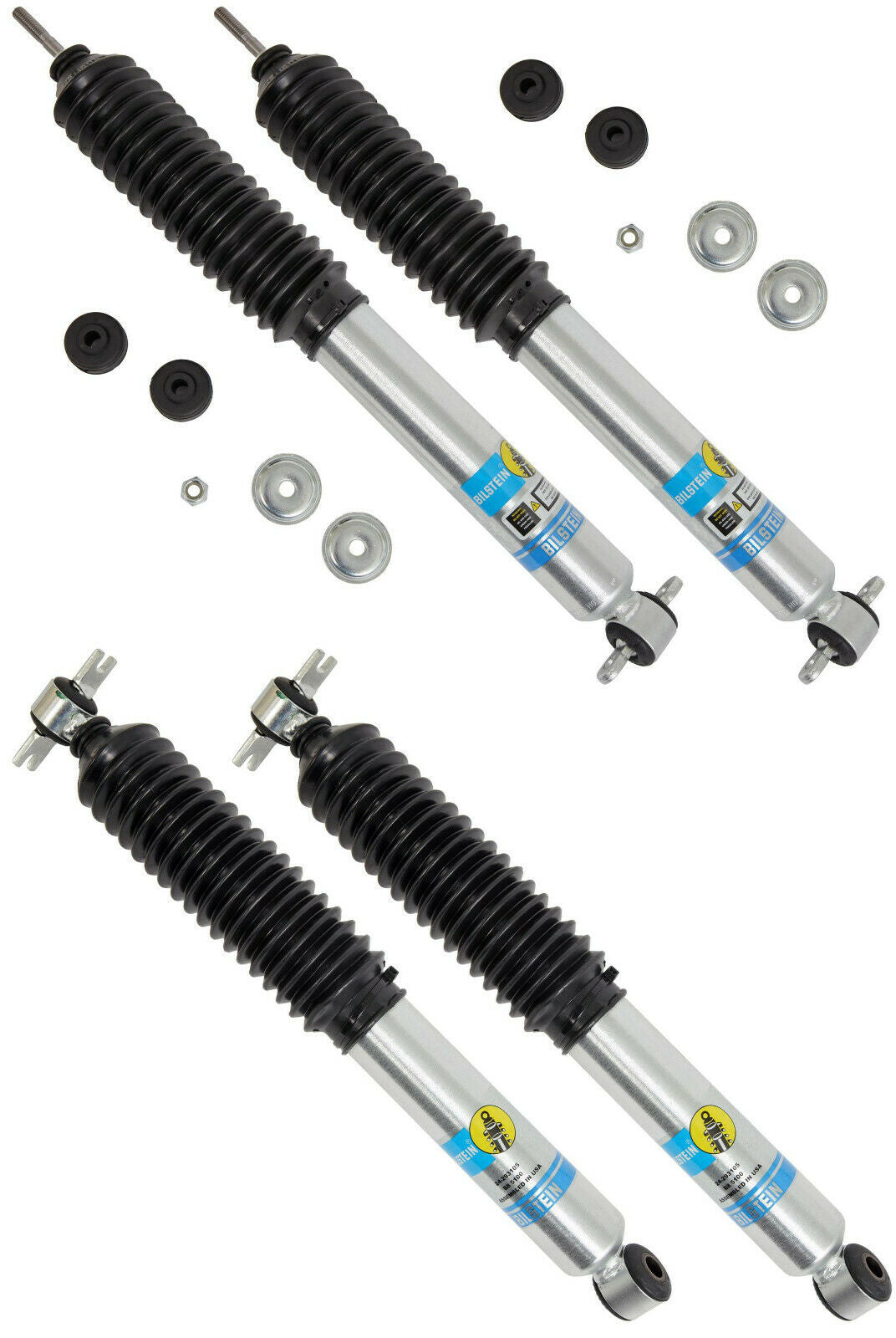 BILSTEIN SHOCK ABSORBER SET,97-06 JEEP WRANGLER TJ,0-2"