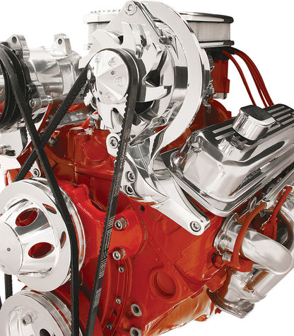 SBC VORTEC SWP,V-BELT TOP BRACKET,POL,ALTERNATOR