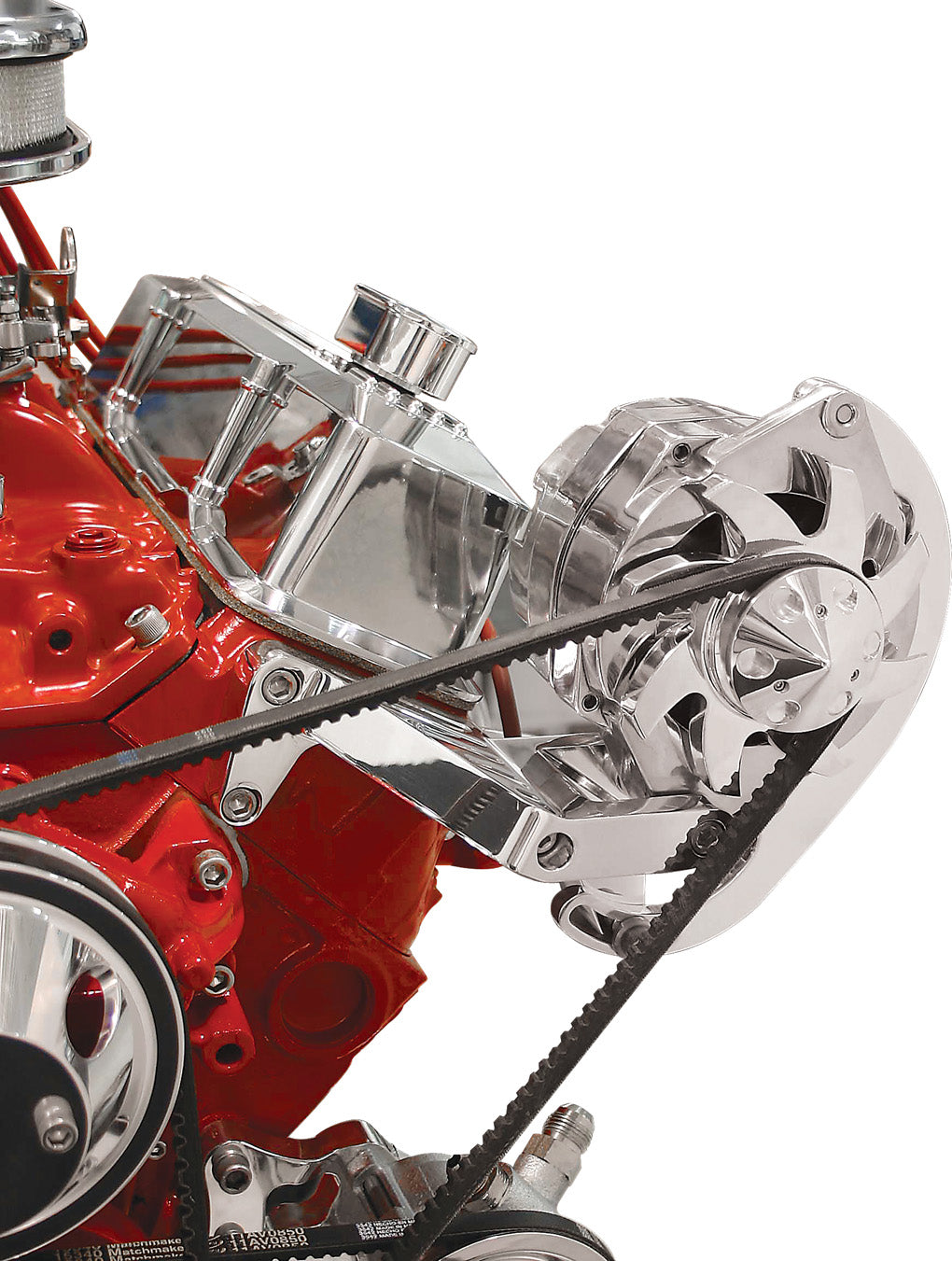 SBC LWP,V-BELT SIDE BRACKET KIT,POL,ALTERNATOR