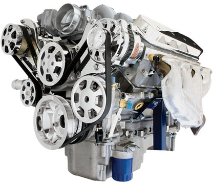 LS1236,SERPENTINE TOP KIT,POL,AC/ALT/PS/WP