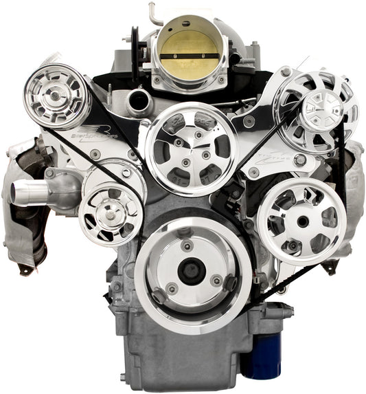 LS1236,SERPENTINE TOP KIT,POL,ALT/PS/WP