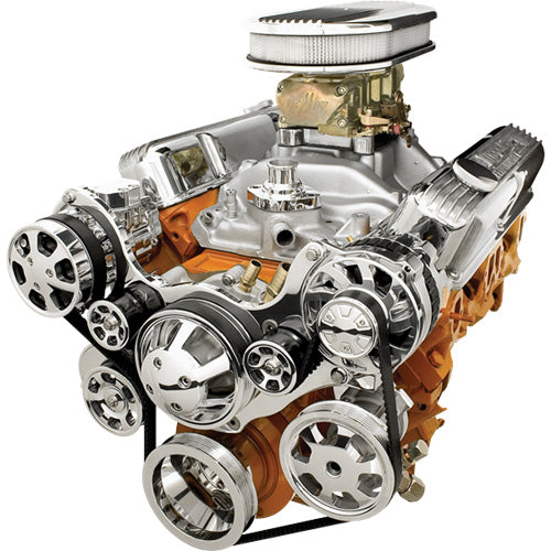 SB CDP,SERPENTINE KIT,POL,AC/ALT/PS/WP