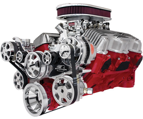 348/409,SERPENTINE KIT,POL,AC/ALT/PS/WP