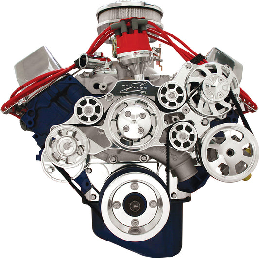 BBF,SERPENTINE KIT,POL,ALT/PS/WP