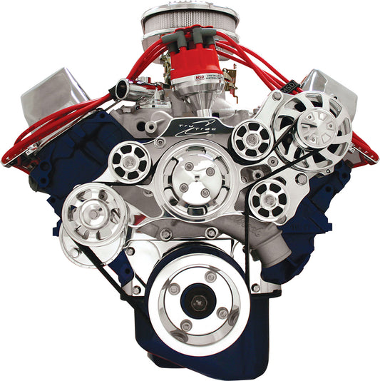 BBF,SERPENTINE KIT,POL,ALT/WP