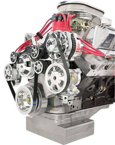 FE SERPENTINE KIT,POL,ALT/PS/WP