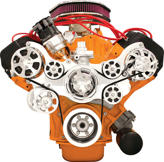 BB CDP,SERPENTINE KIT,POL,AC/ALT/WP