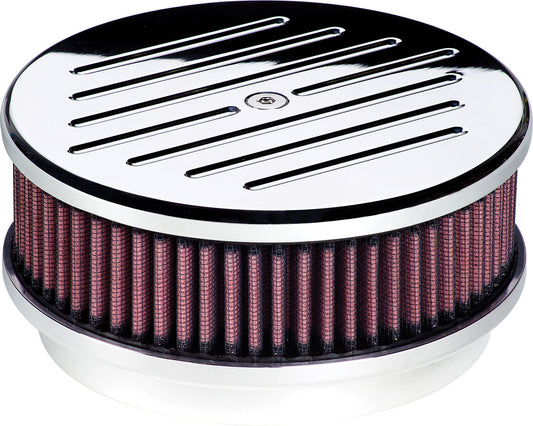 AIR CLEANER,SMALL ROUND,BALL MILLED,POL