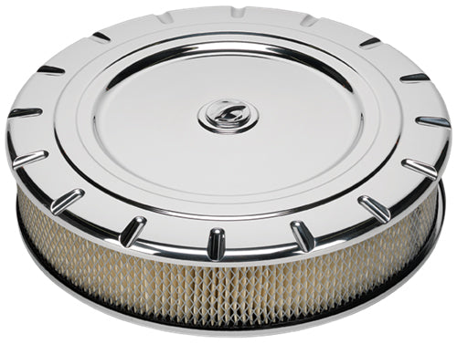 AIR CLEANER,LARGE ROUND,VINTAGE,POL