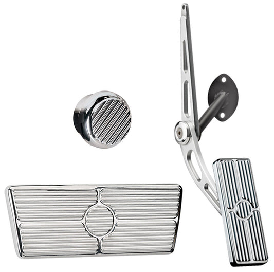 PEDAL KIT,55-57,CABLE,AUTO,POWER,DIMMER