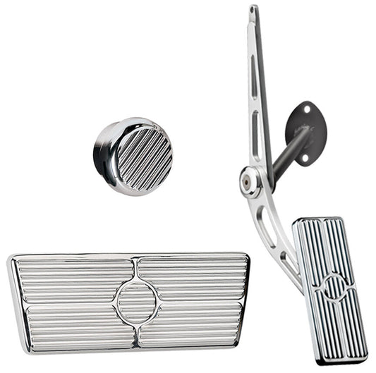 PEDAL KIT,55-57,CABLE,AUTO,NON-POWER,DIM