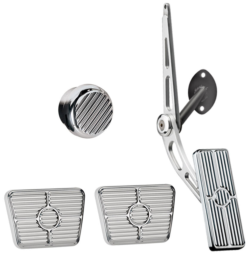 PEDAL KIT,55-57,CABLE,MANUAL,DIMMER,POL.