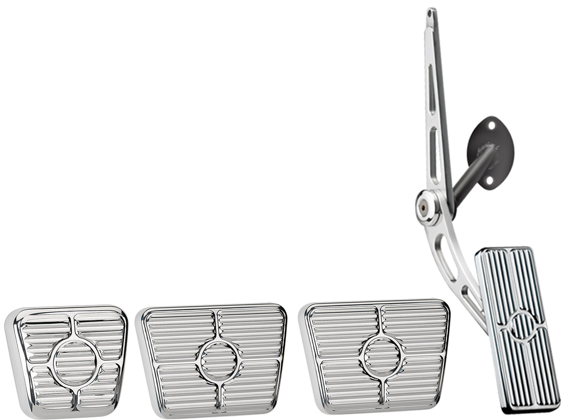 PEDAL KIT,67-69,CABLE,MANUAL,E-BRAKE,POL