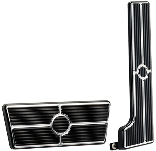 PEDAL KIT,58-64,AUTOMATIC,GAS,BRAKE,BLACK