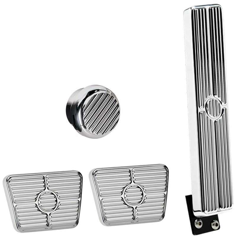 PEDAL KIT,55-57,FLOOR,MANUAL,DIMMER,POL.