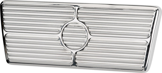 BRAKE PEDAL PAD,AUTO,POWER BRAKE,55-64,POLISHED