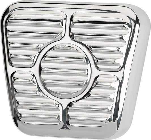 E-BRAKE PEDAL PAD,58-64 IMPALA,POLISHED