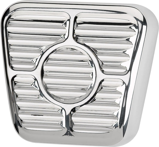 E-BRAKE PEDAL PAD,67-69 CAMARO,POLISHED