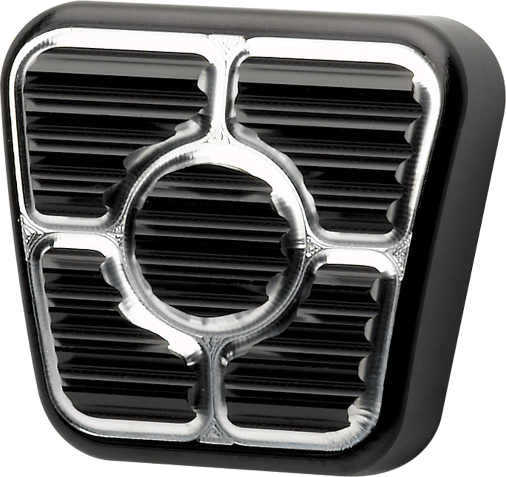 E-BRAKE PEDAL PAD,67-69 CAMARO,BLACK