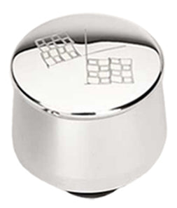 BREATHER,RD,POL,CROSS FLG,1 1/4" VC HOLE