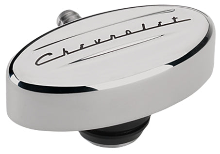 BREATHER,RETRO CHEVY,POL,1 1/4" PCV HOLE