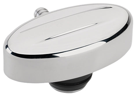 BREATHER,RETRO PLAIN,POL,1 1/4" PCV HOLE