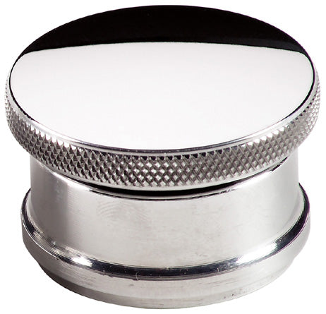 OIL FILL CAP,W/1 5/8 ALUM BUNG,POL