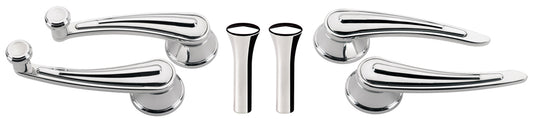 DOOR HANDLE,CRANK,KNOB SET,FORD-52,RAIL