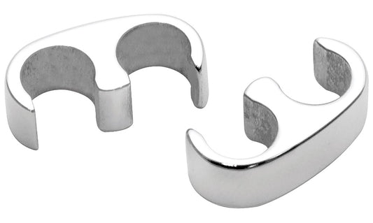 2 WIRE FLOATING CLIP,POLISHED,PAIR