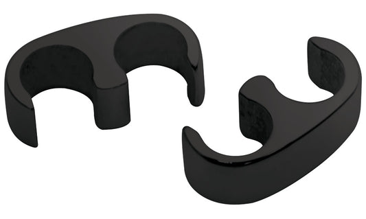 2 WIRE FLOATING CLIP,BLACK,PAIR