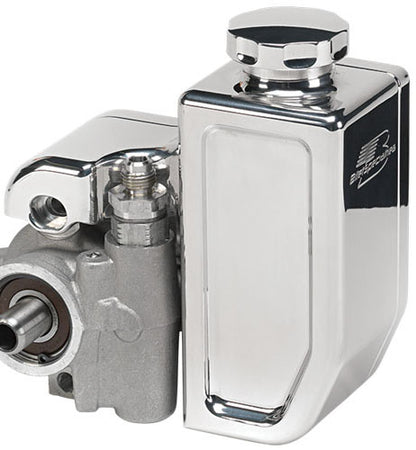 POWER STEERING RESERVOIR,POLISHED,BOLT-ON