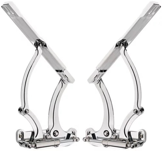 HOOD HINGES,65-67 CHEVELLE,67-69 CAMARO,POLISHED