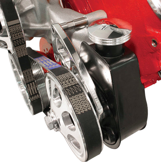 POWER STEERING RESERVOIR CAP COVER,SAGINAW,POLISHED