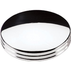 POWER STEERING RESERVOIR CAP COVER,SAGINAW,POLISHED