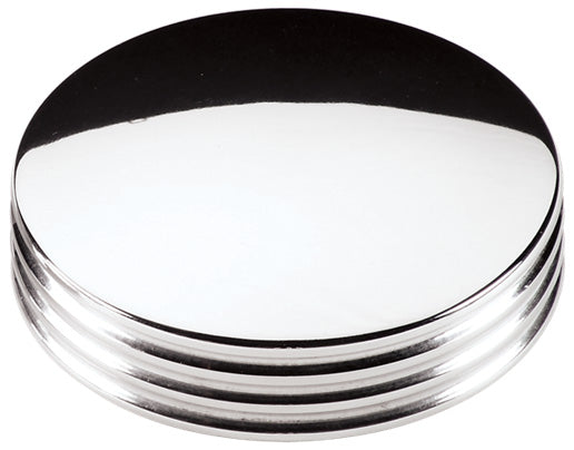 OIL FILL CAP COVER,CHEVY,POLISHED